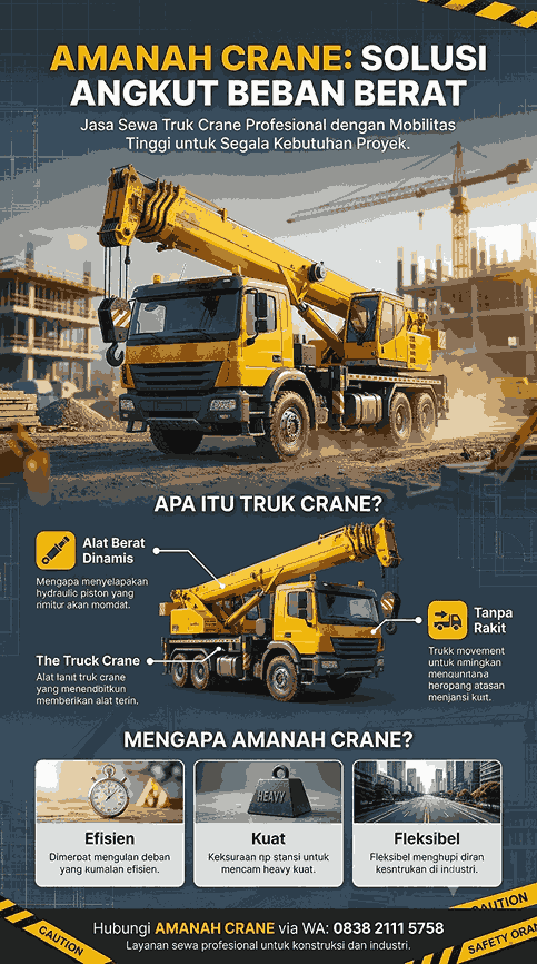 Jenis-Jenis Mobile Crane dan Fungsinya Lengkap